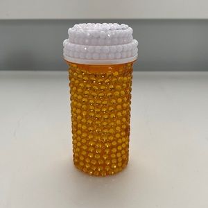 Rhinestone RX pill bottle